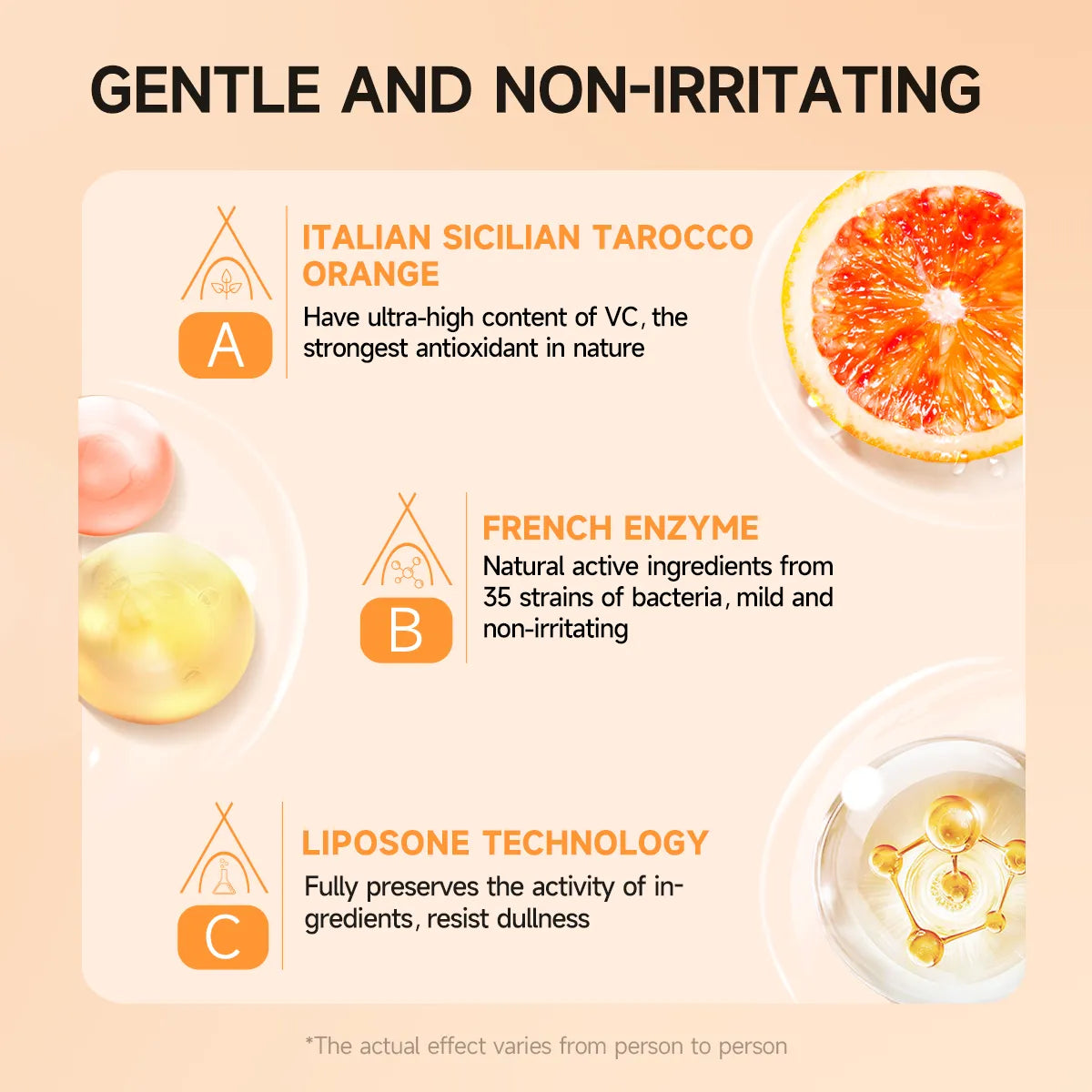 Orange Enzymes Exfoliating Brightening Gel