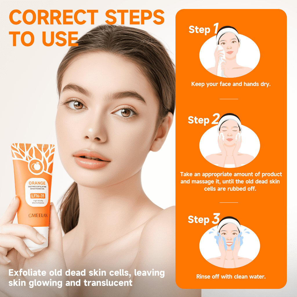 Orange Enzymes Exfoliating Brightening Gel
